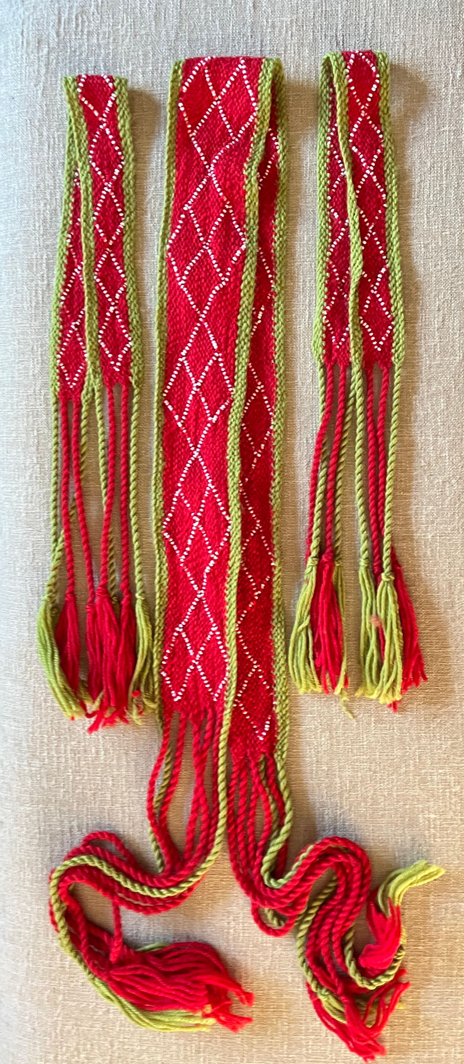 Fingerwoven  sash 18013