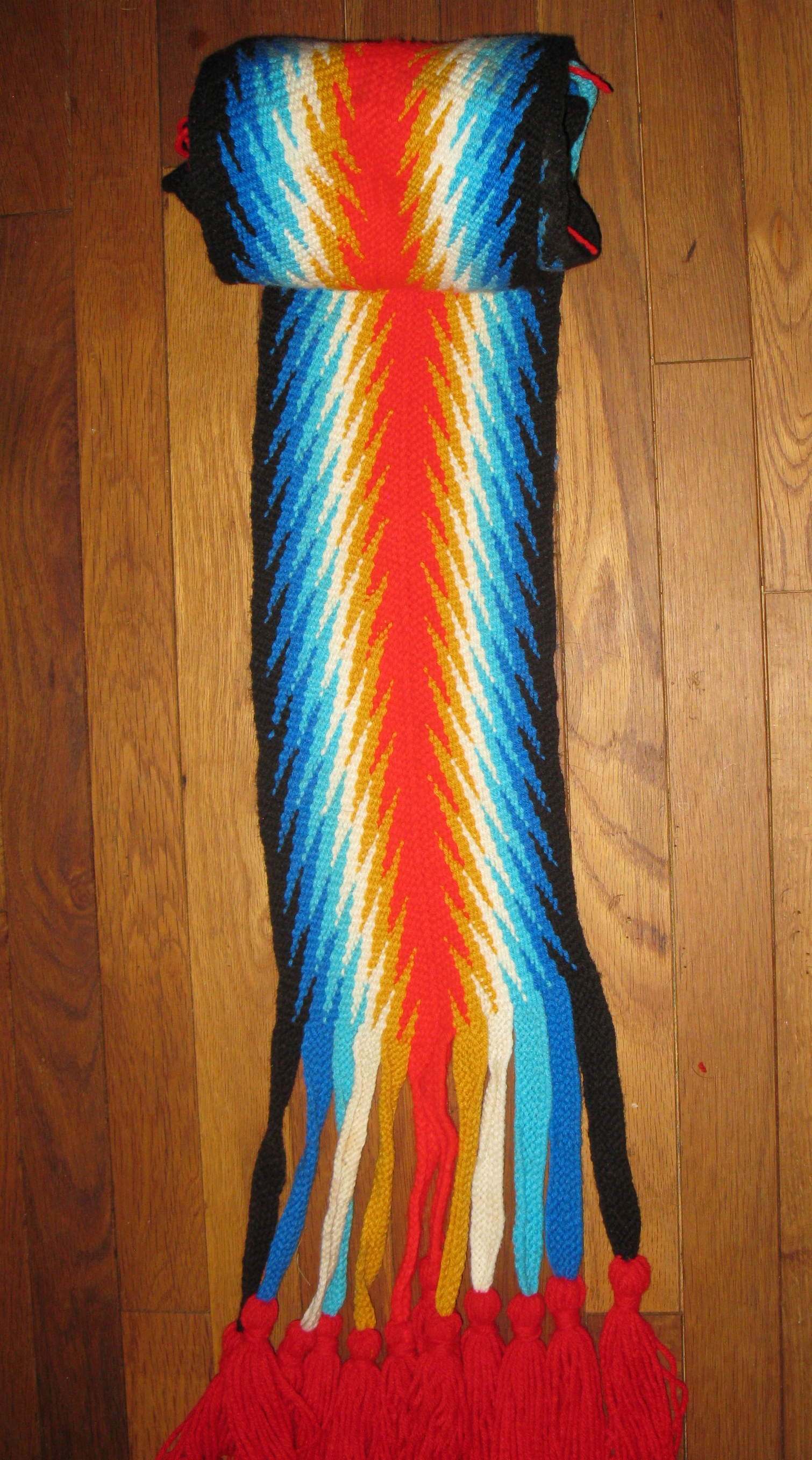 Fingerwoven  sash 0977