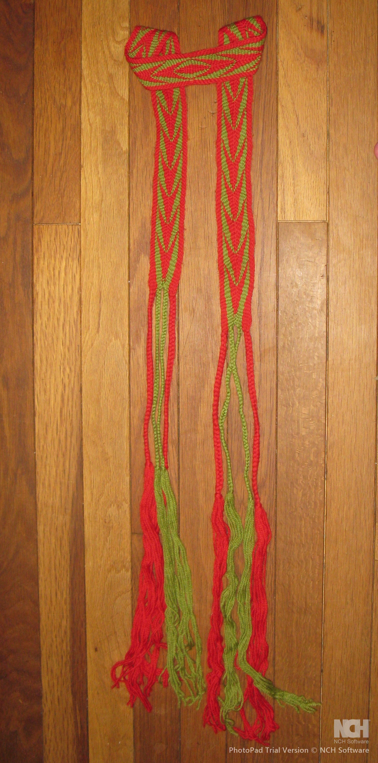 Fingerwoven  sash 0985